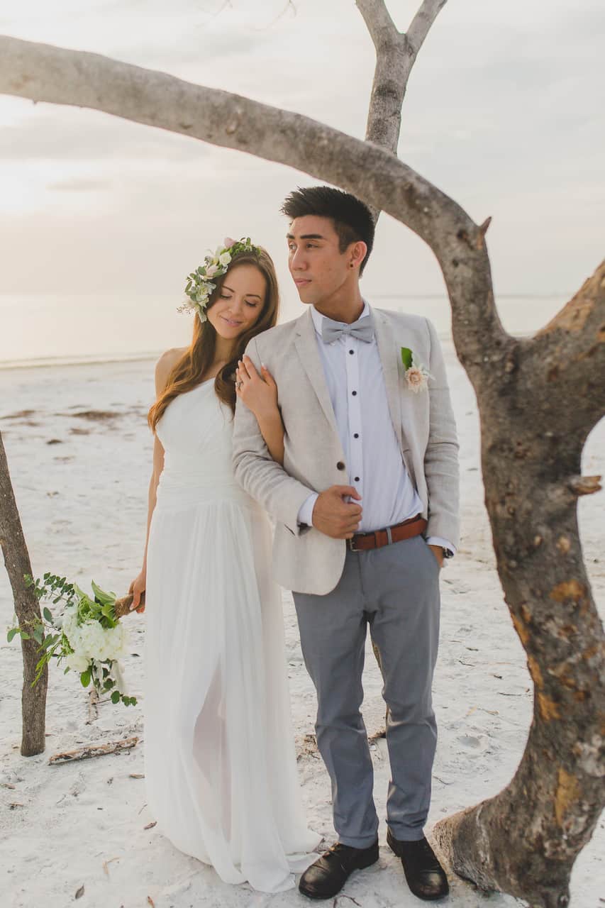 Casual Chic Beach Wedding Hair and Make up in St. Petersburg FL